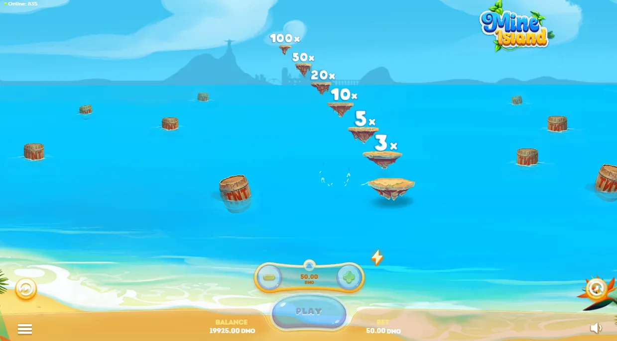 Mine Island Game